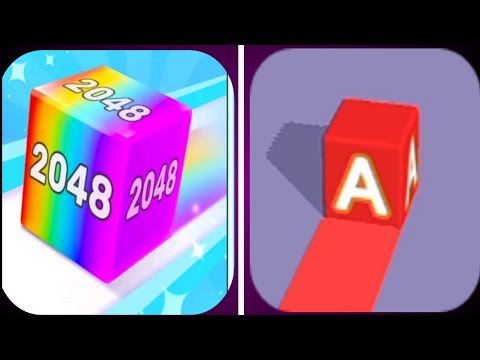 🌈💙 Jelly Run.A B C Tower. 2048 - Max Level Gameplay iOS,Android Walkthrugh Mobile Game Videos