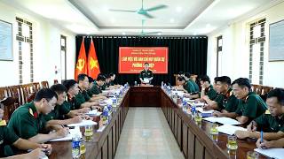 Đoàn Kiểm tra số 829 của Ban Thường vụ Quân ủy Trung ương làm việc với Ban CHQS phường Tam Điệp