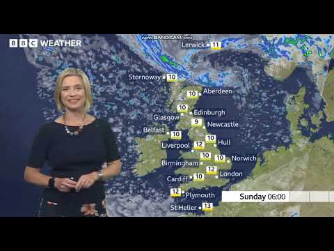 [HD] Sarah Keith-Lucas BBC Weather July 1st 2023 - 60 fps