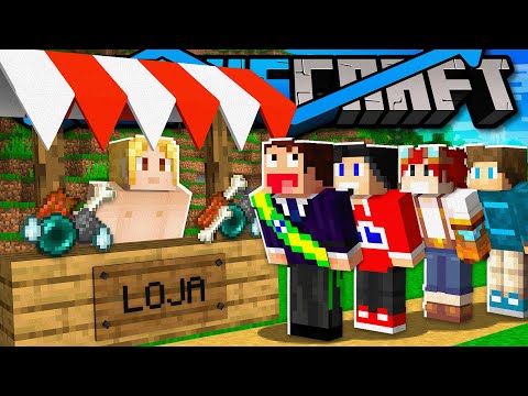 Minha PRIMEIRA LOJA vai me deixar RICO! - StonksCraft 2 #2