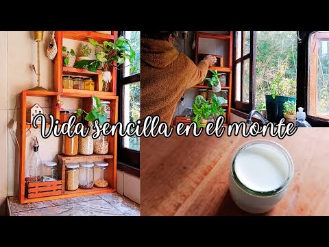 Simple life in the mountains. Changes in my kitchen. Yogurt and homemade bread.