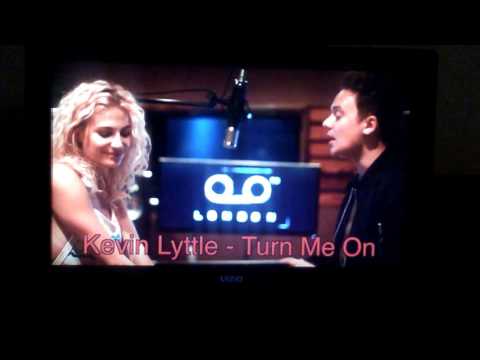 Conor Maynard has a sing off with Pixie Lott