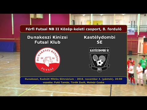NB II: Dunakeszi Kinizsi - Kastélydombi SE 14-4 (2016.11.04, összefoglaló)