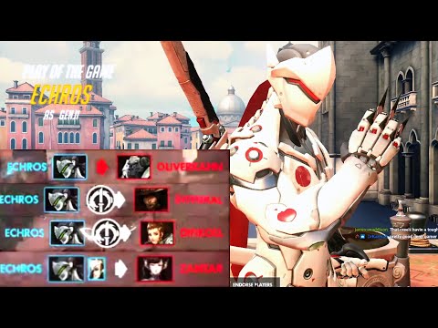 #1 Fastest Genji Necros Goes Insane with - POTG! [ Overwatch Season 29 Top 500 ]