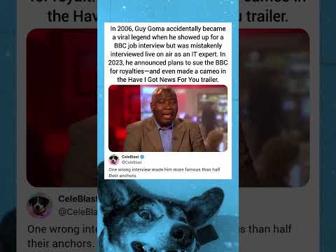 In 2006, Guy Goma accidentally became a viral legend when he showed up for a BBC job interview