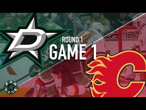 Dallas Stars vs Calgary Flames | Game 1 | 2020 Stanley Cup Playoffs