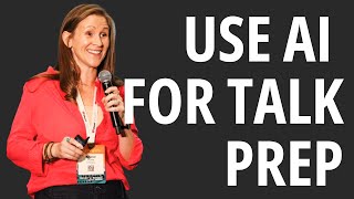 How I Used AI to Prepare My Podcast Movement Talk | Claude AI Example