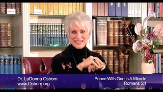 Peace With God is a Miracle