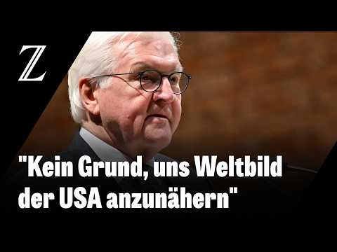 Bundespräsident Steinmeier nennt Krieg der USA und Israels gegen Iran "völkerrechtswidrig" Video-Thumbnail von YouTube