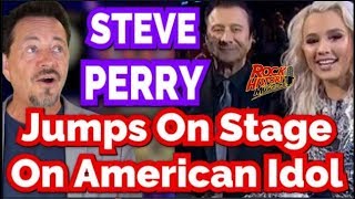 Steve Perry Takes The Stage On American Idol Surprising Gabby Barrett