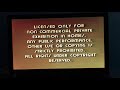 Opening To Barbarella Queen Of The Galaxy 1980 VHS 1984 Reprint