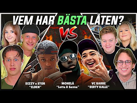 VEM HAR BÄSTA LÅTEN? (VC Barre, Dizzy x Stor, Mohelá) | Swedish Rap Reaction | #58