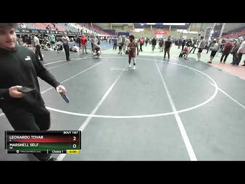 220 Lbs Champ. Round 1 - Marshell Self, WI Vs Leonardo Tovar, IL F480