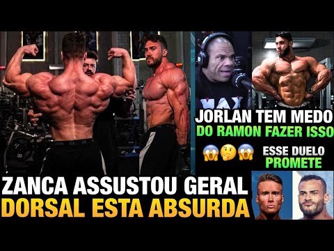 ZANCA MOSTRA DORSAL ABSURDA - JORLAN DIZ QUE RAMON NÃO PODE SE ACOMODAR E MAIS