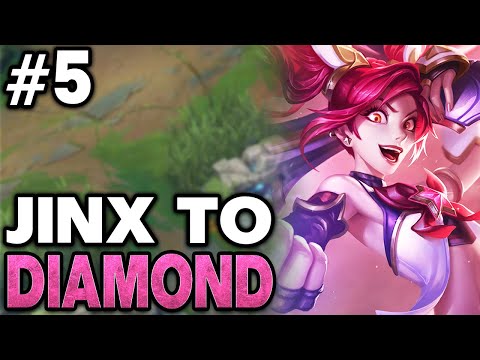 How to Climb with Jinx - Jinx Unranked to Diamond #5 | League of Legends