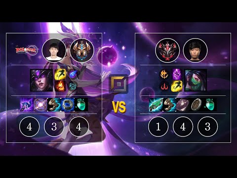 KT Kuro Syndra vs Seraph Akali Top - KR Patch 10.12