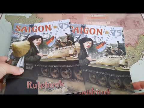 Saigon 75 - Nuts! Publishing - An Unboxing and post playthrough thoughts