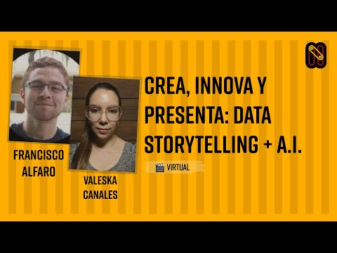 Crea, Innova y Presenta: Data Storytelling + A.I.