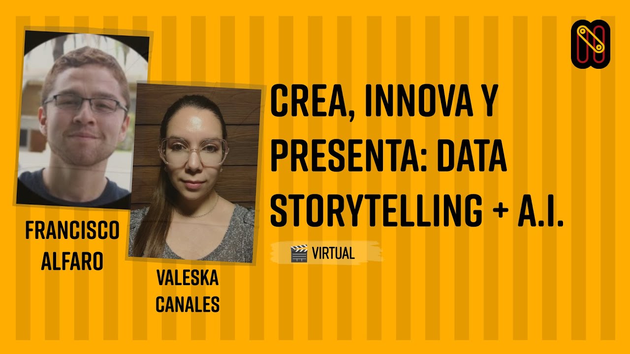 Crea, Innova y Presenta: Data Storytelling + A.I.