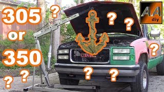 Identifying Cylinder Heads and Quickly Pulling Vortec Engine (Donor Truck Part 3)