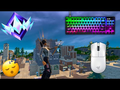 SteelSeries Apex Pro TKL ASMR 😴 Fortnite OG Ranked Reload 🏆 Satisfying Keyboard Fortnite 240 FPS 4K