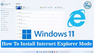 ✅ How To Install Internet Explorer Mode On Windows 11