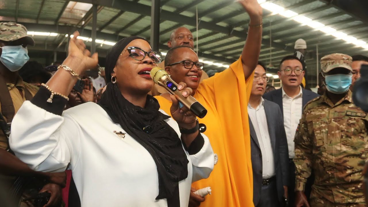 Ministers Lydia Wanyoto and Aisha Mukalazi visit Sino Industrial Park to address key issues