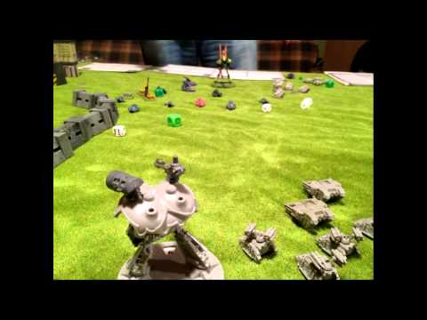 Epic40K: Space Marines vs Eldar Jan2012