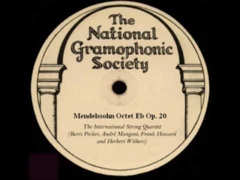 International String Quartet - Mendelssohn Octet Eb Op. 20, 1. Allegro moderato ma con fuoco