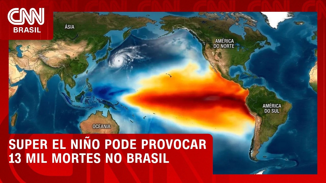 Super El Niño pode provocar 13 mil mortes no Brasil; veja no CNN Terra | PRIME TIME