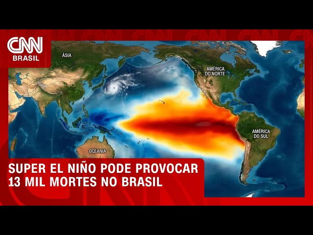 Super El Niño pode provocar 13 mil mortes no Brasil; veja no CNN Terra | PRIME TIME