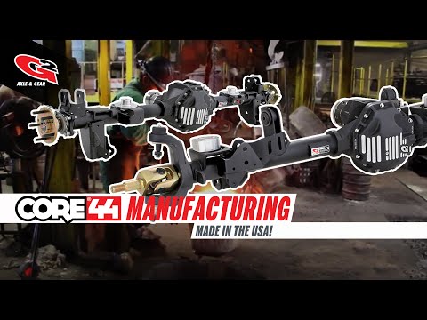 G2 Axle & Gear Core 44 Manufacturing - Made in the USA!