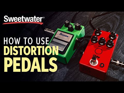 How to Use Distortion Pedals:  3 Easy Tips