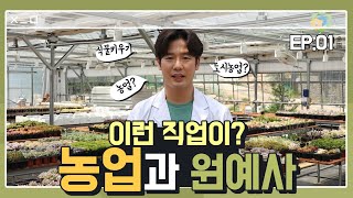 진로체험 원예사와 농업의 이야기!! 이런 직업이 있다고? - 다육채널 팜스맨의 가치관이 묻어있는 원예사의 역…