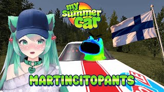 Getting Killed EVEN MORE in My Summer Car || VROOM PART 2 || Mintzey Moon Reacts to Martincitopants