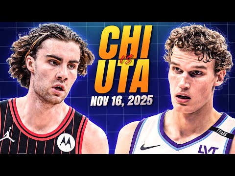 Chicago Bulls vs Utah Jazz - FULL GAME HIGHLIGHTS | November 16, 2025 NBA Season