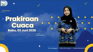 Peringatan Dini Cuaca Besok Rabu 3 Juni 2026, BMKG: Waspada Hujan Lebat & Angin Kencang