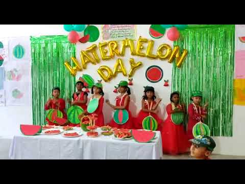 watermelon day celebration at Aliyah public school bilariyagnj