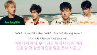 [COLOUR CODED] CNBLUE – Between Us (헷갈리게) [ENG_HAN] Lyrics