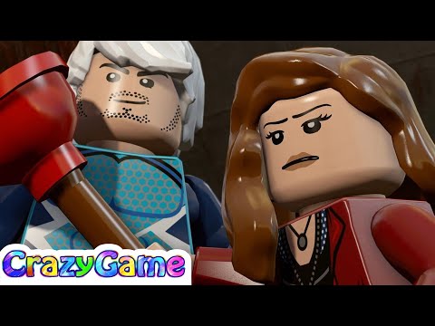 Lego MARVEL's Avengers 100% Guide Complete Walkthrough #9 Anger Management (Minikits)