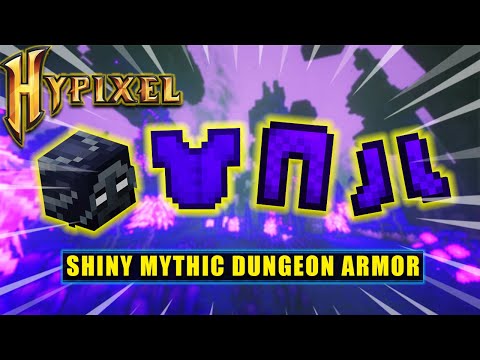 Techno Tech Guruji - Hypixel SkyBlock , New Super Rare Shiny Dungeon Armor  | Minecraft Java in Hindi