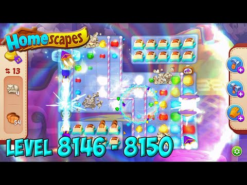 Homescapes level 8146 - 8150 🏡 Playrix HD