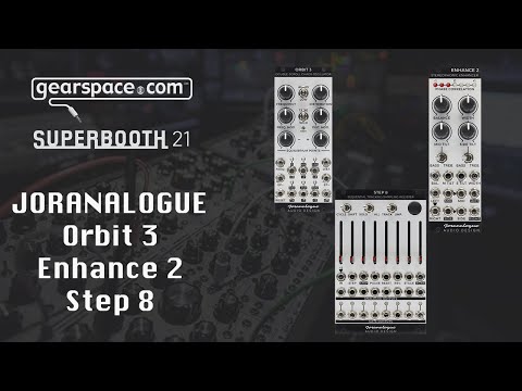 Joranalogue New Eurorack Modules - Gearspace @ Superbooth 2021