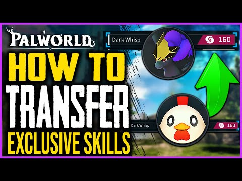 PALWORLD HOW TO Breed PALS SECRET SKILLS  - Palworld Best Pals to Breed for Secret Skills