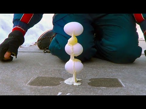 Freezing Eggs in Minnesota - Minnesota Cold (Part 28)