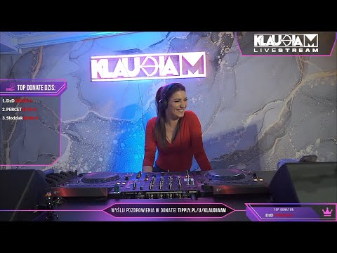 Klaudia M   -  Live Mix NAJLEPSZA KLUBOWA MUZYKA 2025 NA ŻYWO! 🔴