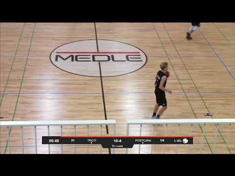 Troti - PVC Nagode Postojna (3. SKL, 2. del - Liga za prvaka)