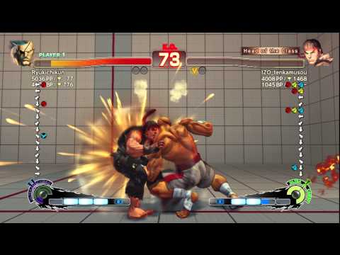 Ryukichikun [Sagat] vs. IZO_tenkamusou [Ryu] | SSF4 AE