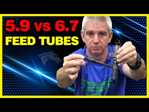 LET'S GET READY TO RUMBLE!!! 5.9 vs. 6.7 - What's The Difference With The Feed Tubes? #cummins