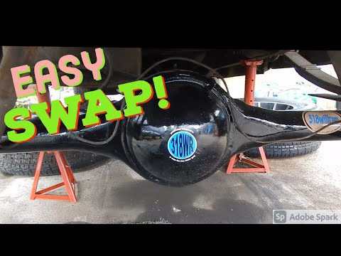 8.25 to 8.75 Mopar Rear End * Dodge D150 goes from 2.71\'s to 4.30\'s